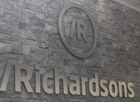 Richardsons-logo-on-wall